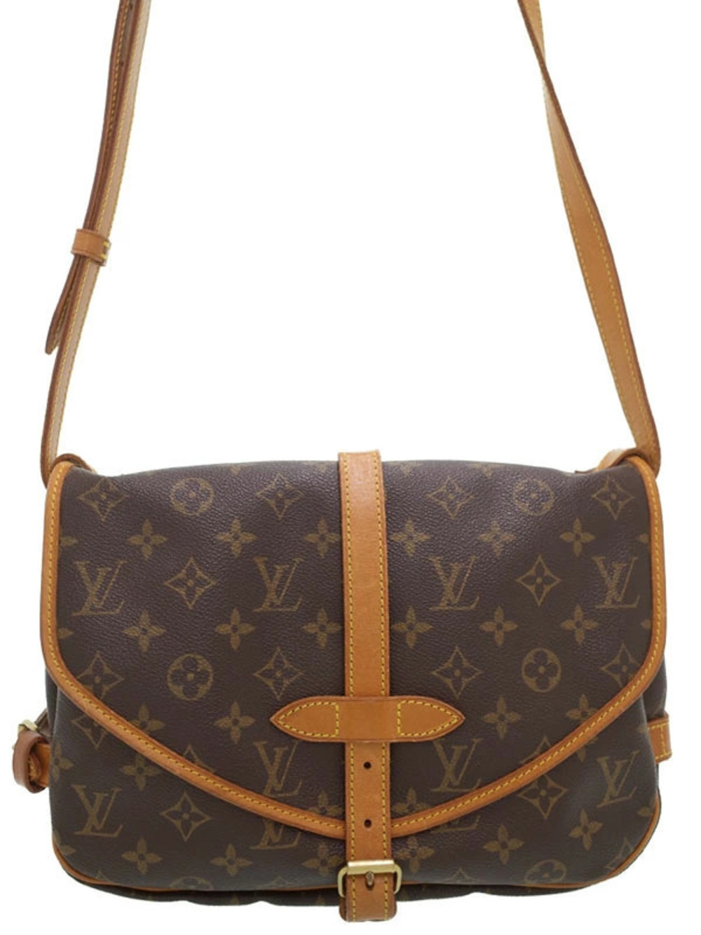 Louis Vuitton Monogram Saumur Shoulder Bag